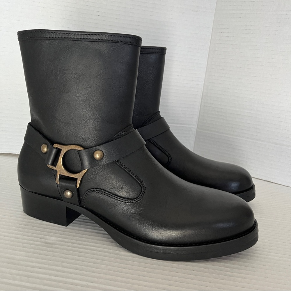 Belstaff Hard Rider harness moto boots
